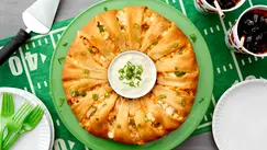 Halftime Buffalo Chicken Crescent Ring